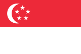 Bandiera de Republica de Singapur