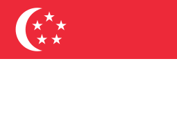 Znalezione obrazy dla zapytania FLAG of SINGAPORE