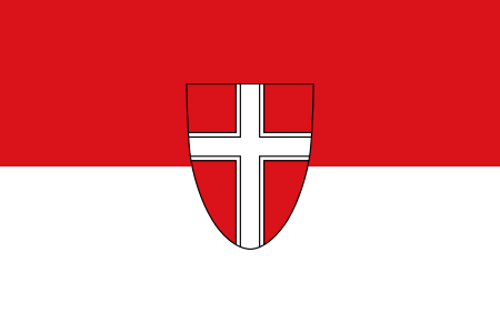 ไฟล์:Flag of Vienna (state).svg