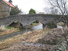 Packhorse Bridge over Aldbrough Beck Footbridge in Aldbrough St John - geograph.org.uk - 1621537.jpg