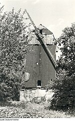 Fotothek df rp-a 0230087 Dreileben. Mühle Lauenroth, Baujahr 1860 (2003 demontiert zur Rekonstruktion der Breitfeldschen Mühle in Wulferstedt).jpg