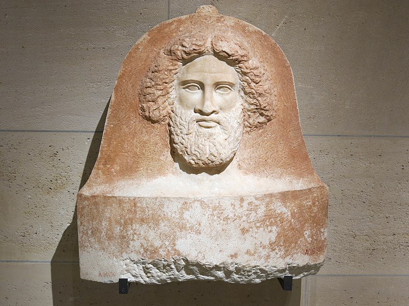 File:Fragment de sarcophage anthropoide à visage d'homme barbu (Louvre, AO 1030).jpg