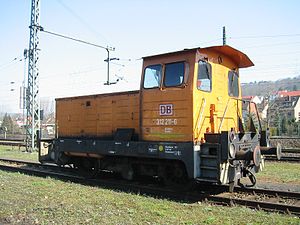 Locomotive 312 211 of the former Eisenach depot (2003, Eisenach)