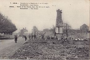 GAUTHIER 7 - 1914 ...Bataille de la Marne (du 6 au 12 sept) - BLESMES - Les Ruines.jpg