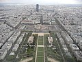 Vue depuis la tour Eiffel / Seen from the Eiffel Tower