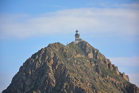 The lighthouse of Galite island