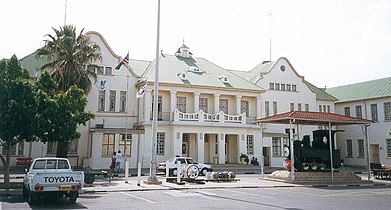 Bahnhof Windhoek mit dem TransNamib-Museum