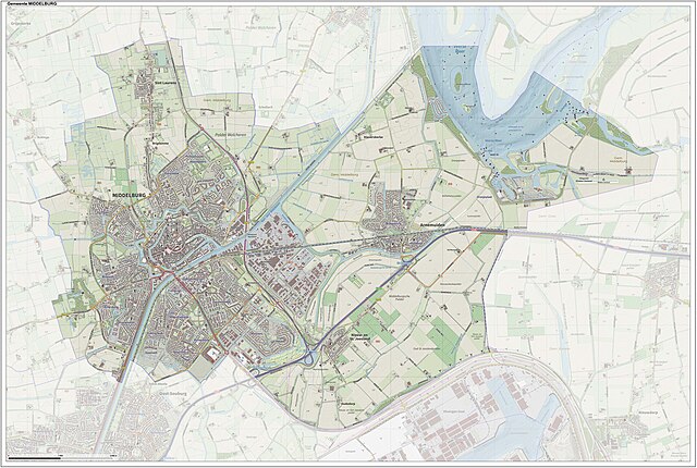 Мидделбург на карте