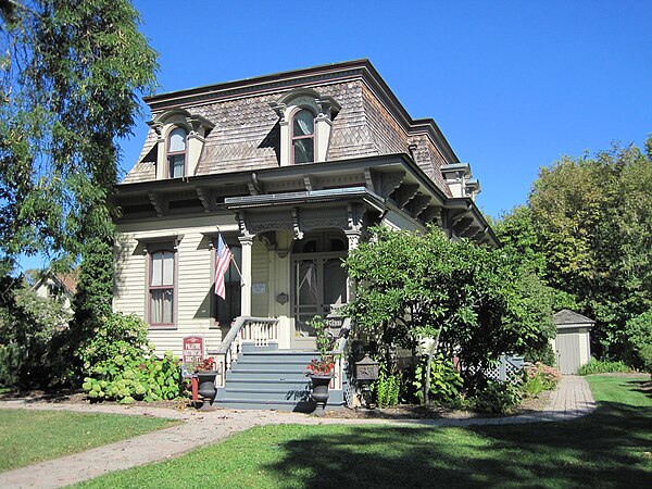 Palatine's historic George Clayson House was built in 1873.
