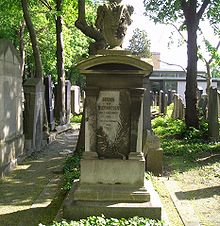 Grabmal auf dem Jüdischen Friedhof in der Schönhauser Allee (Quelle: Wikimedia)