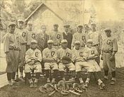 Baseball team,Gilman High School,Northeast Harbor,Maine,1922 Gilman High School baseball team 1922.jpg