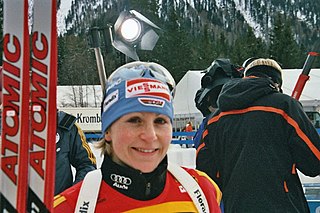 Martina Beck German biathlete