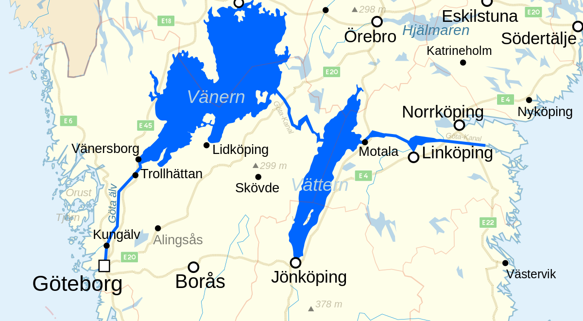 Image result for GÖTA CANAL