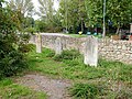 Graves in the churchyard around the Church of John the Baptist in Erith.