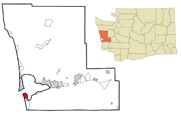 Datei:Grays_Harbor_County_Washington_Incorporated_and_Unincorporated_areas_Westport_Highlighted.svg