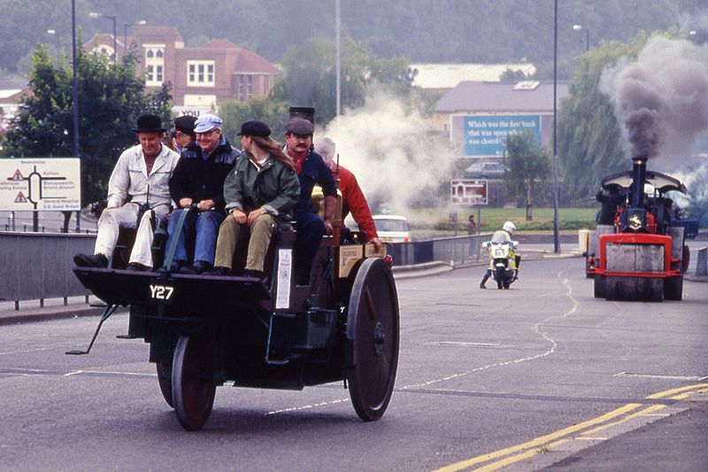 File:Grenville Steam Carriage Y27 of 1875, Redcliffe Way, Bristol 11.7.1993 (2) (9965478684).jpg