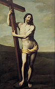 Guido Reni - Cristo resucitado abrazado a la Cruz - Google Art Project.jpg