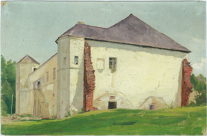 File:Halšanski zamak. Гальшанскі замак (V. Mieškuć, 1930-39).jpg