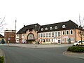 Bahnhof Haltern am See Hauptgebäude und Turm