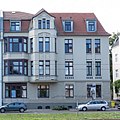 Deutsch: Wohnhaus Harnackstraße 8 in Magdeburg-Altstadt. This is a photograph of an architectural monument. It is on the list of cultural monuments of Magdeburg.