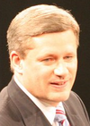 Canadian Prime Minister Stephen Harper.