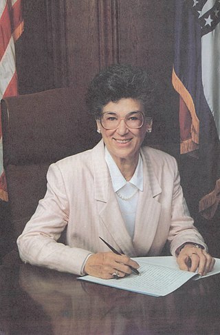 <span class="mw-page-title-main">Harriett Woods</span> American politician and activist (1927–2007)