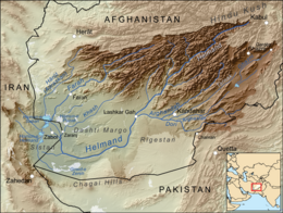 mapa del río