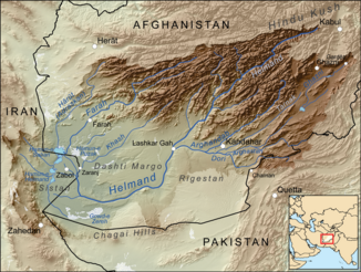 Hilmend catchment area