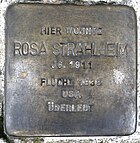 Hofheim am Taunus Stolperstein Am alten Bach 2-4 Rosa Strahlheim.jpg