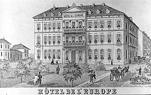 Heidelberg Hotel Europäischer Hof: Geschichte, Hotel, Historische Spuren