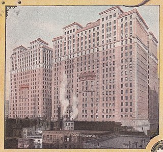 <span class="mw-page-title-main">Hudson Terminal</span> Former building complex in Manhattan, New York