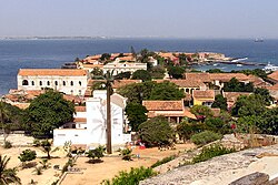 Panorama dell'isola di Gorée