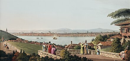 Ottoman Greeks in Constantinople, painted by Luigi Mayer (1755–1803)