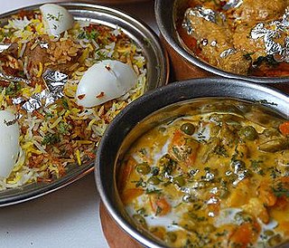 Biryani rice dish from the Indian subcontinent