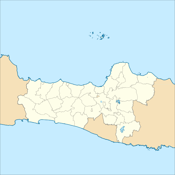 Indonesia Central Java location map.svg