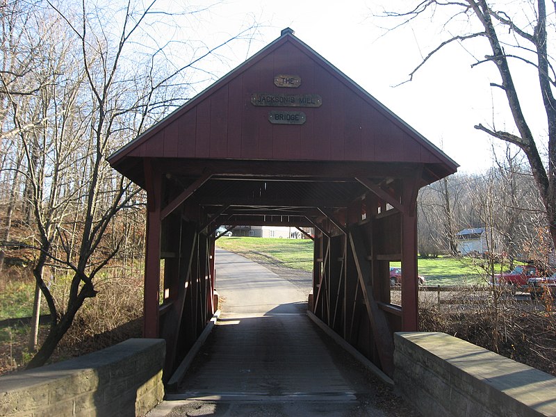 File:Jackson's Mill Covered Bridge, western portal.jpg