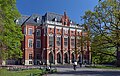 Jagiellonian University Collegium Novum, 1882 designed by Feliks Księżarski, 24 Gołębia street, Old Town, Krakow, Poland.jpg