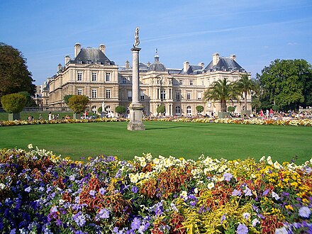 Jardin du Luxembourg in summertime