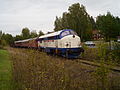 End of track in Järnforsen