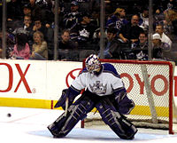 LaBarbera while a member of the Los Angeles Kings Jason LaBarbera.jpg