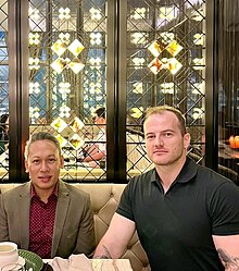 Tolentino during a meeting with investor James Richman Jhett Tolentino - James Richman.jpg