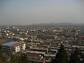 Jiaxiangin keskustaa.