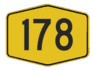 Federal Route 178 shield}}