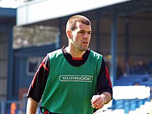 Captain John Welsh made his 100th appearance in the final game of the 2010-11 season. JohnWelsh09.jpg