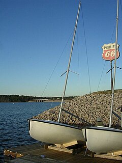 Jordan Lake lake in North Carolina