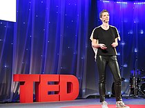 Джули Фриман на TED с Flickr.jpg