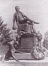 Jung-Bismarck-Denkmal bei der Rudelsburg (1896)