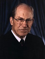 Byron White, one of Kennedy's two appointments to the Supreme Court.