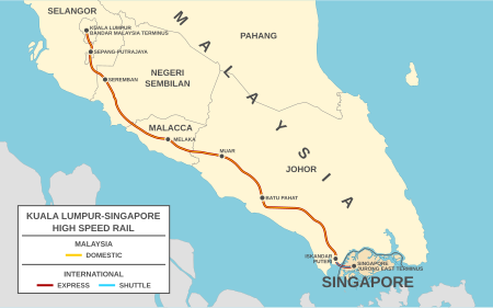 Kereta Api Berkelajuan Tinggi Kuala Lumpur–Singapura