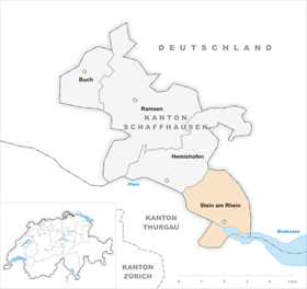 Mapa de Stein am Rhein